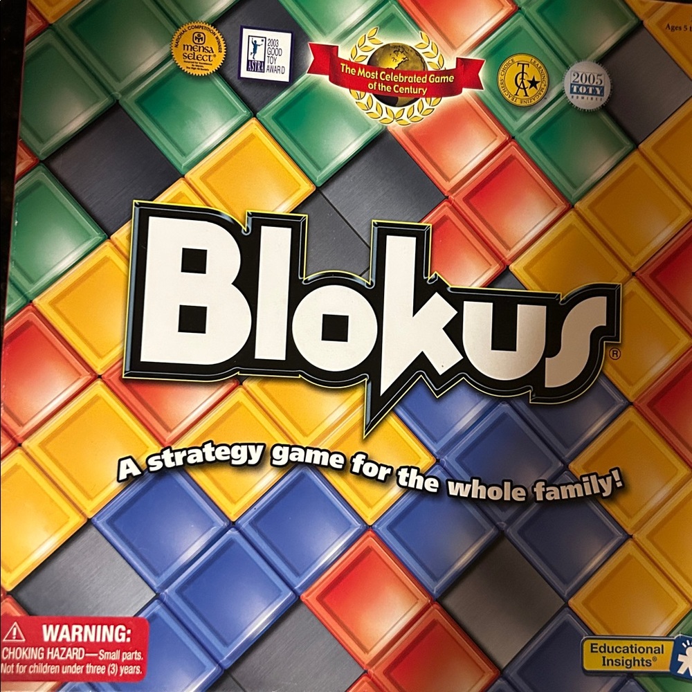 Blokus Strategy Board Game - Multicolor